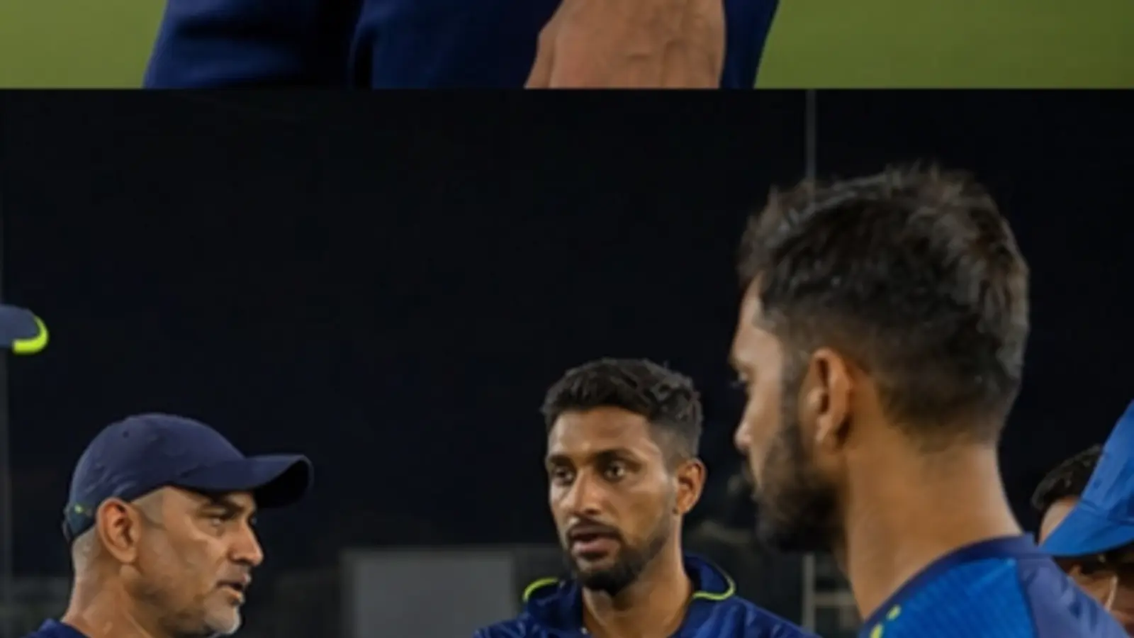 A worked match-day scenario for Playing XI and Team Combination Analysis